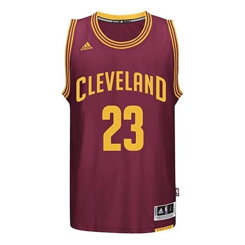adidas SW Cleveland Cavaliers LeBron James 'Red Yellow' A61199