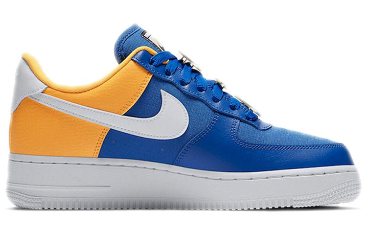 (WMNS) Nike Air Force 1 Low 'Blue Yellow' AA0287-401 - Image 2