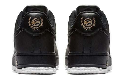 Nike Air Force 1 Low '07 'Leaf Crest Logo Black' AA4083-014 - Image 4