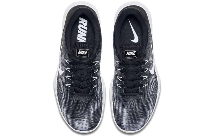 Nike Flex 2018 RN 'Grey Black White' AA7397-001 - Image 3