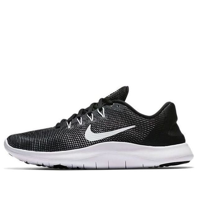 (WMNS) Nike FLEX 2018 RN 'Black White' AA7408-001