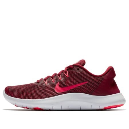 (WMNS) Nike Flex 2018 RN White/Red AA7408-600