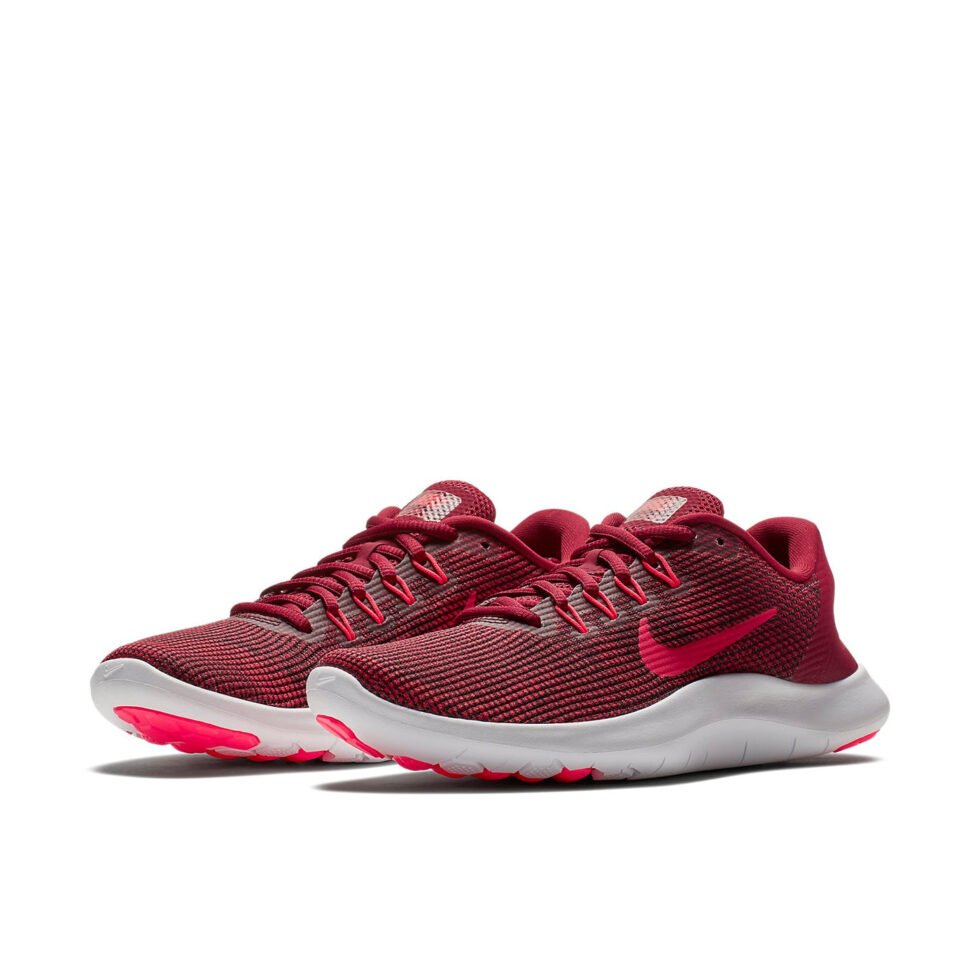 (WMNS) Nike Flex 2018 RN White/Red AA7408-600 - Image 3