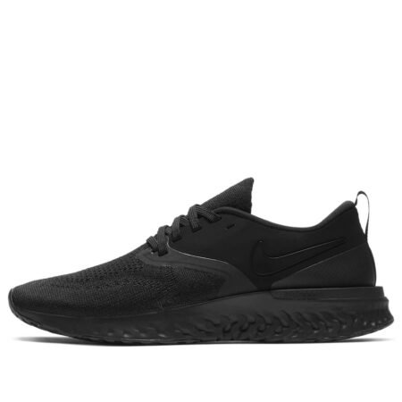 (WMNS) Nike Odyssey React Flyknit 2 'Triple Black' AH1016-001