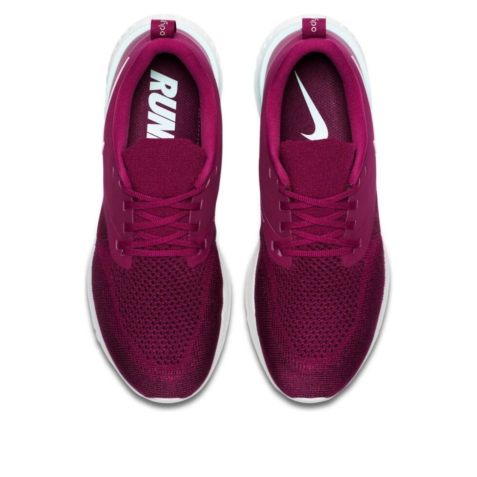 (WMNS) Nike Odyssey React Flyknit 2 'Raspberry Red' AH1016-600 - Image 4