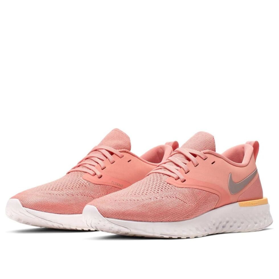 (WMNS) Nike Odyssey React Flyknit 2 'Pink Quartz' AH1016-602 - Image 3