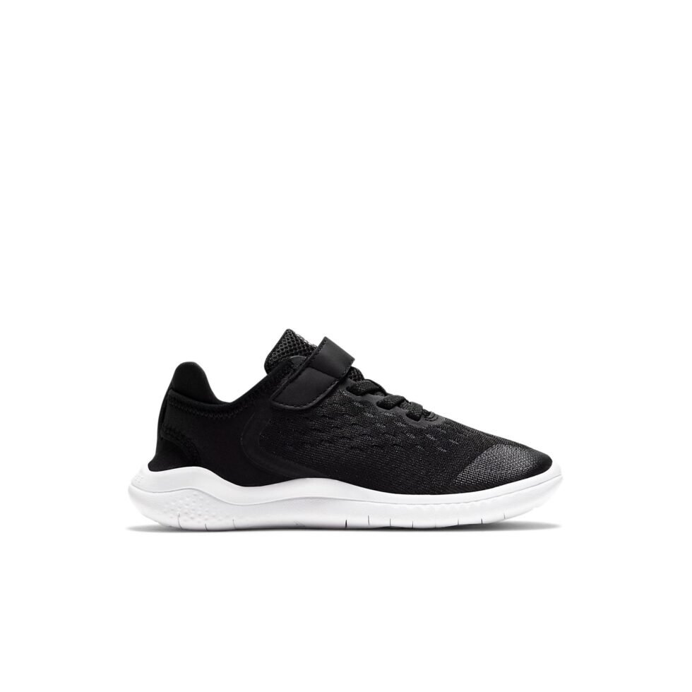 (PS) Nike Free RN 2018 'Black White' AH3452-003 - Image 2