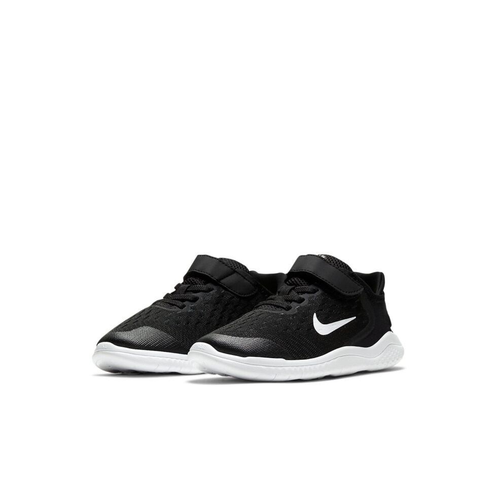 (PS) Nike Free RN 2018 'Black White' AH3452-003 - Image 3