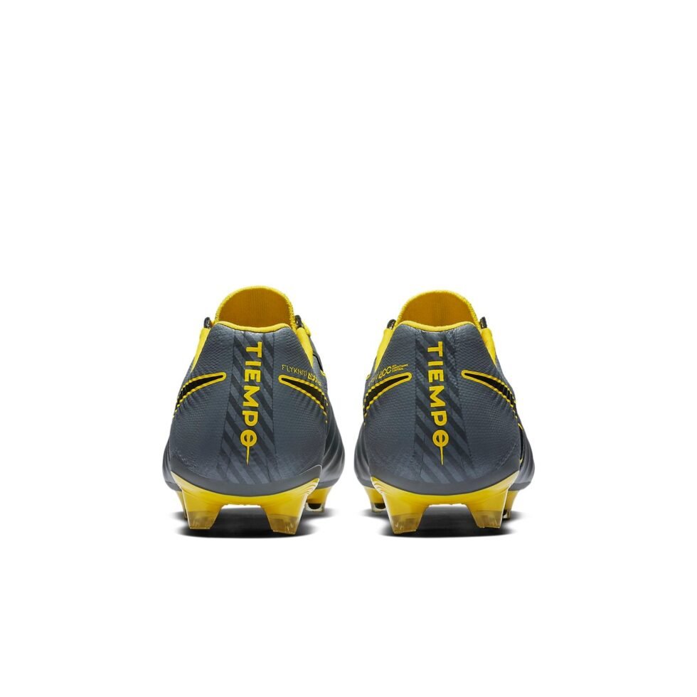 Nike Tiempo Legend 7 Elite FG 'Dark Grey Opti Yellow' AH7238-070 - Image 5