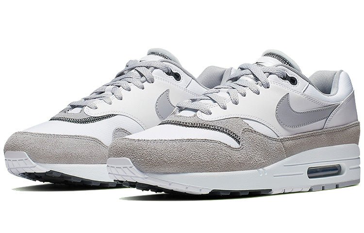 Nike Air Max 1 'White Black Wolf Grey' AH8145-113 - Image 3