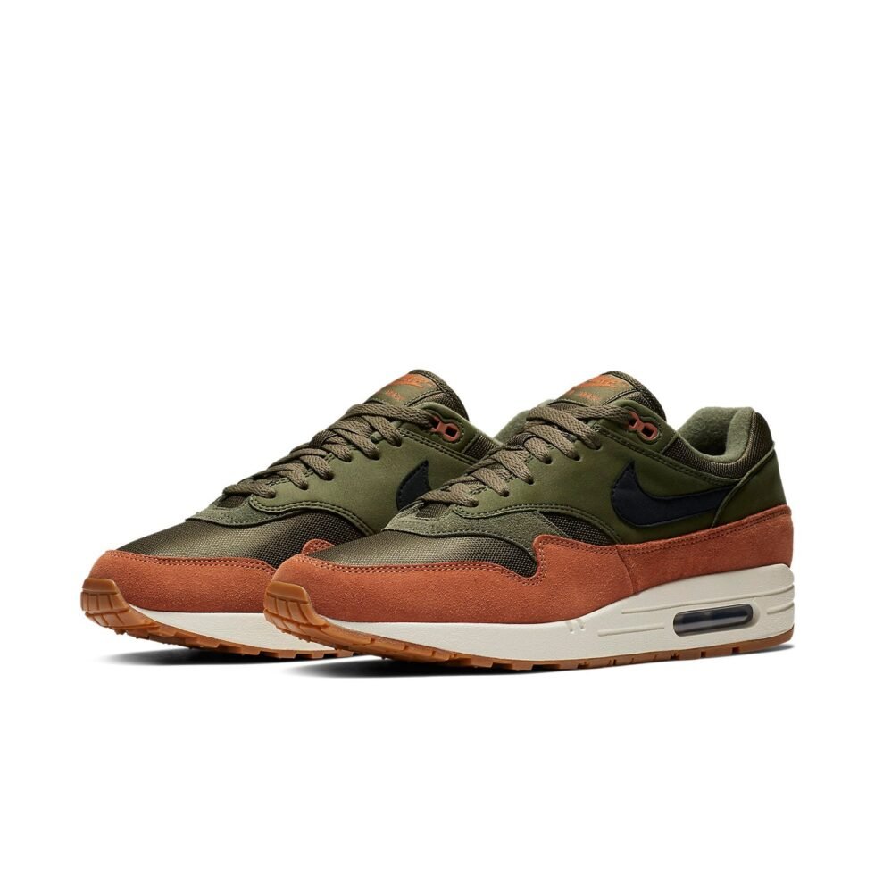 Nike Air Max 1 'Olive Canvas Dark Russet' AH8145-301 - Image 3