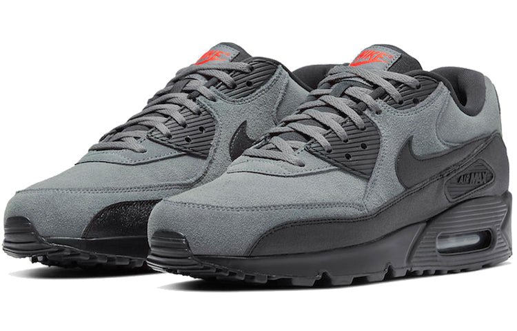 Nike Air Max 90 'Grey Suede' AJ1285-025 - Image 3