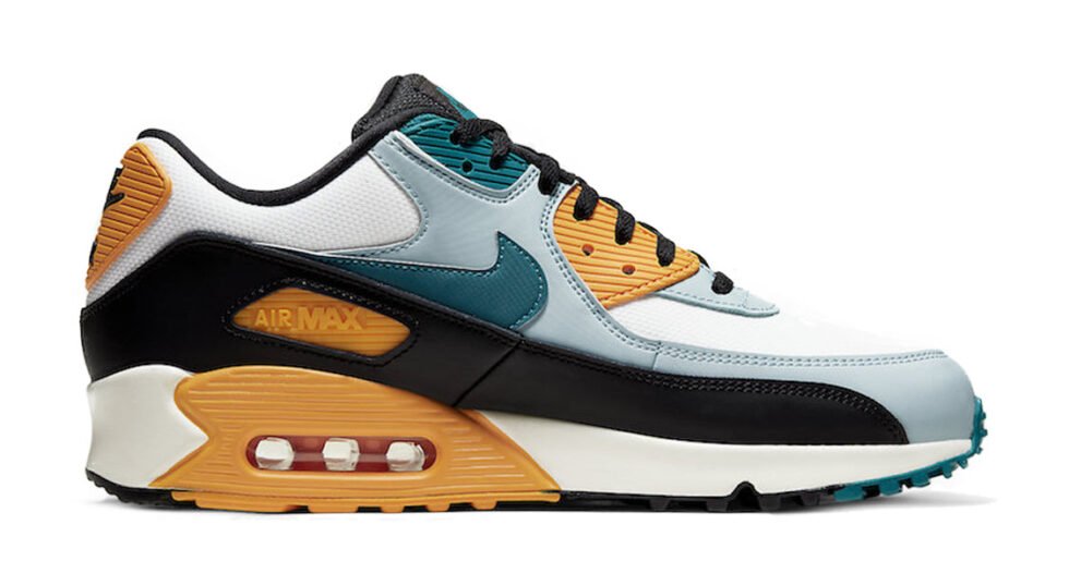 Nike Air Max 90 Essential 'Blue Gold' AJ1285-110 - Image 2