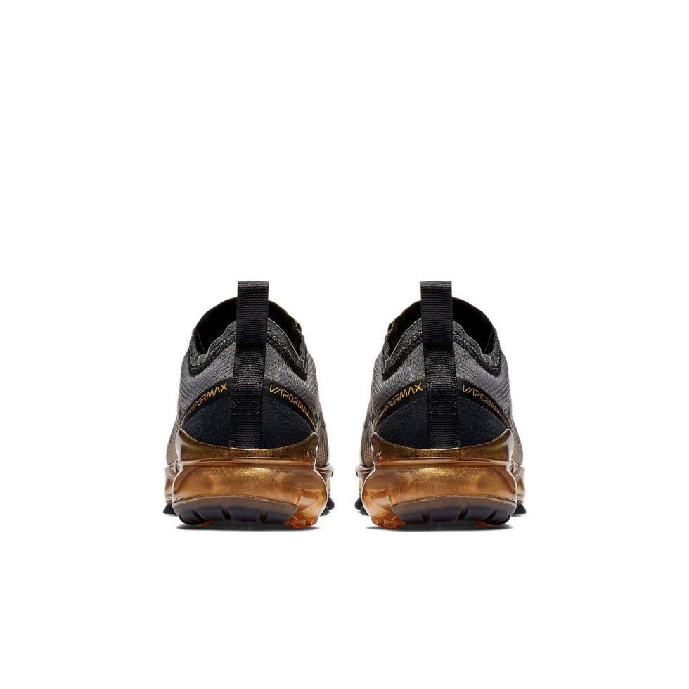 (GS) Nike Air VaporMax 2019 'Black Gold' AJ2616-004 - Image 5