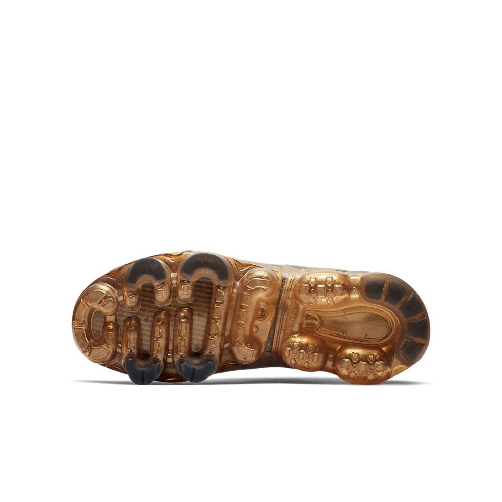 (GS) Nike Air VaporMax 2019 'Black Gold' AJ2616-004 - Image 6
