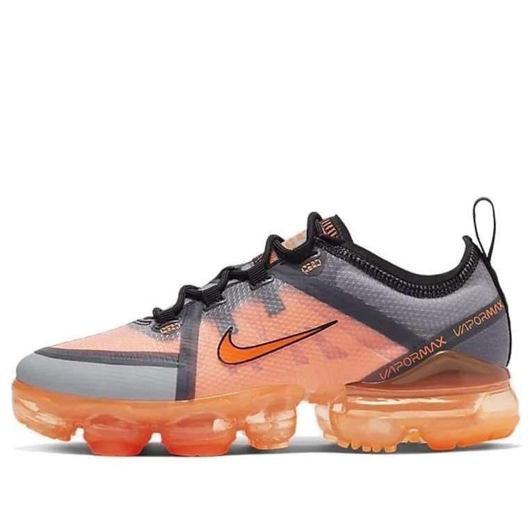 (GS) Nike Air VaporMax 2019 'Grey Total Orange' AJ2616-013