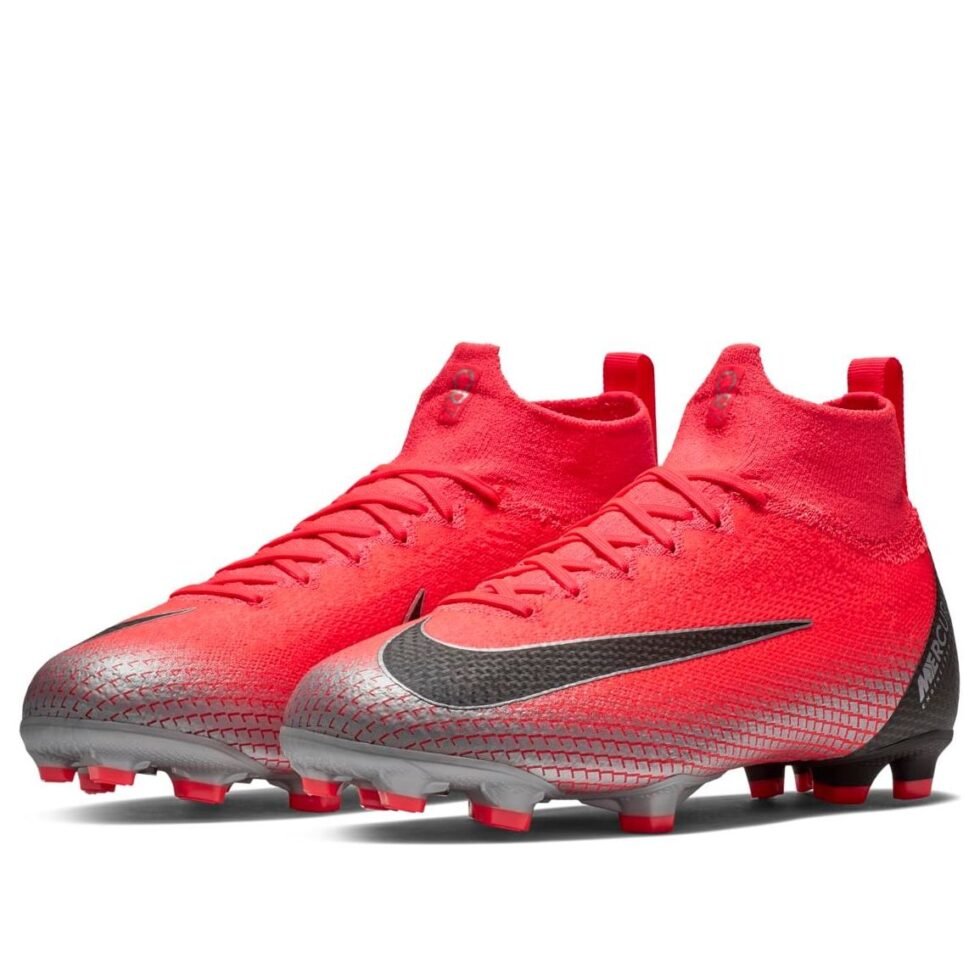 (GS) Nike JR Mercurial Superfly 6 12 Elite CR7 FG C 'Hyper Dunk' AJ3086-600 - Image 3