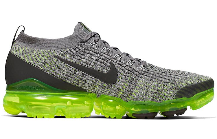 Nike Air VaporMax Flyknit 3 'Grey Volt' AJ6900-009 - Image 2