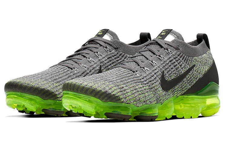 Nike Air VaporMax Flyknit 3 'Grey Volt' AJ6900-009 - Image 3