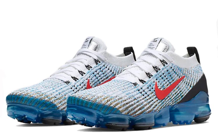 Nike Air VaporMax Flyknit 3 'Photo Blue Gold' AJ6900-106 - Image 3