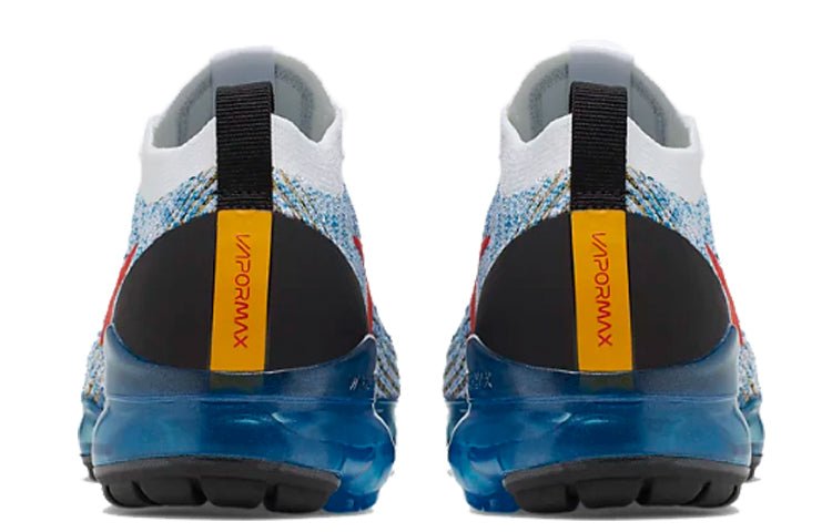 Nike Air VaporMax Flyknit 3 'Photo Blue Gold' AJ6900-106 - Image 4