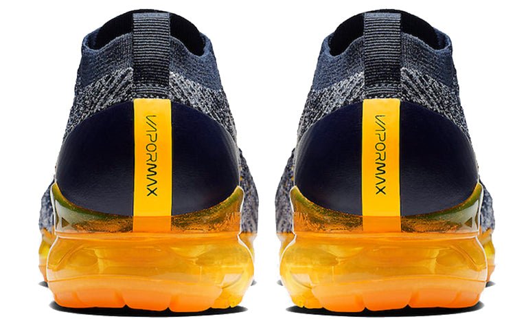 Nike Air VaporMax Flyknit 3 'College Navy Orange' AJ6900-400 - Image 4