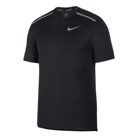 Nike Dri-FIT Miler Short-Sleeve Top 'Black' AJ7565-010