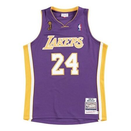 Mitchell & Ness NBA Kobe Bryant Los Angeles Lakers 2008/09 Authentic Jersey #24 AJY4EL18017-LALPURP08KBR