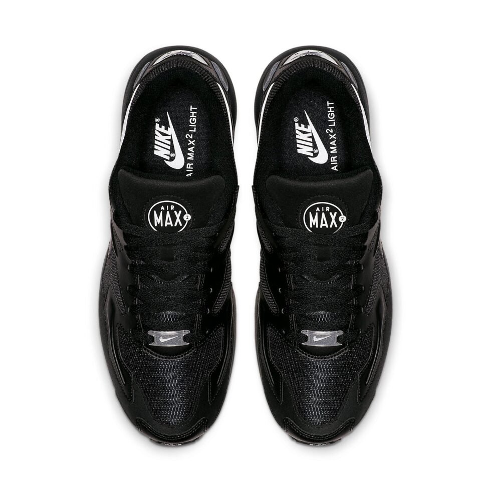 Nike Air Max 2 Light' Black White' AO1741-001 - Image 4