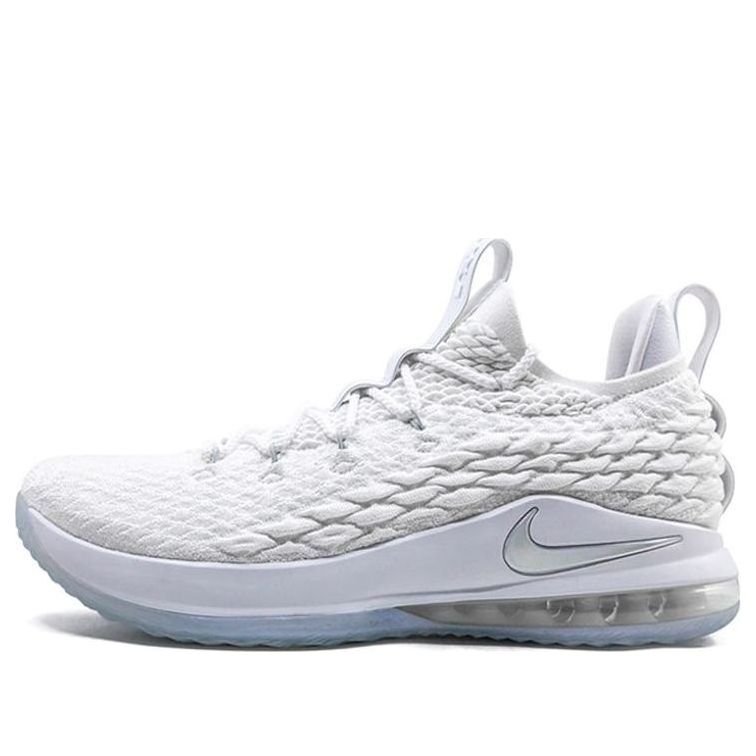 Nike LeBron 15 Low 'White Metallic' AO1755-100