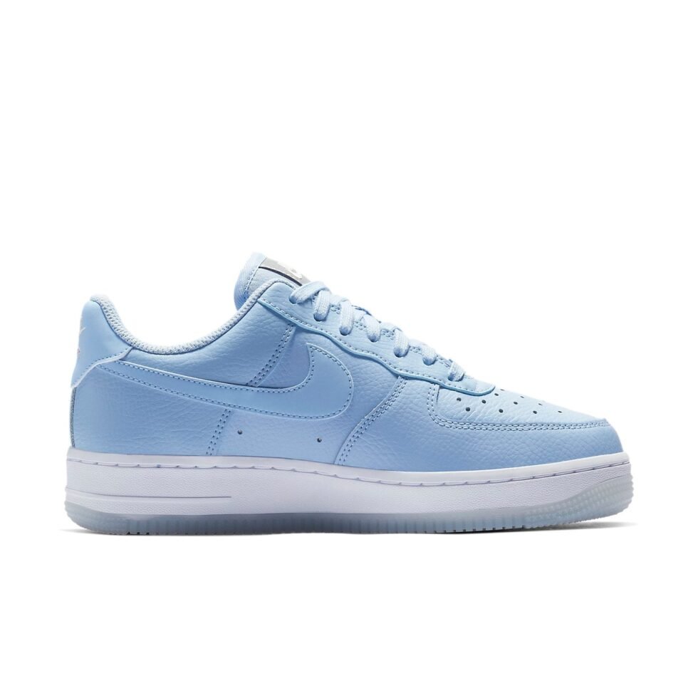 (WMNS) Nike Air Force 1 '07 Essential 'Blue White' AO2132-400 - Image 2