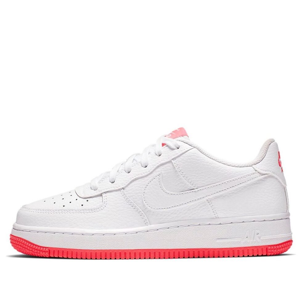 (GS) Nike Air Force 1 Low 'White Racer Pink' AO2296-101