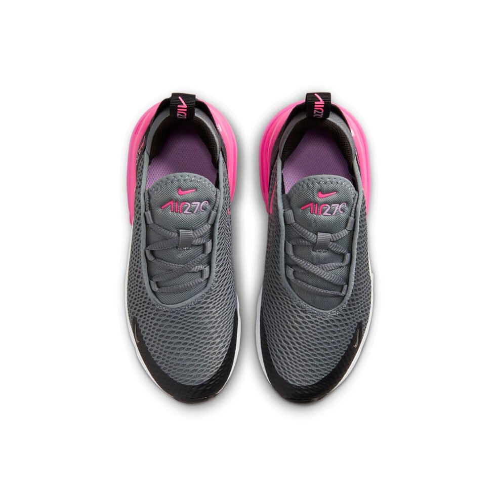 (PS) Nike Air Max 270 'Grey Hyper Pink' AO2372-031 - Image 4