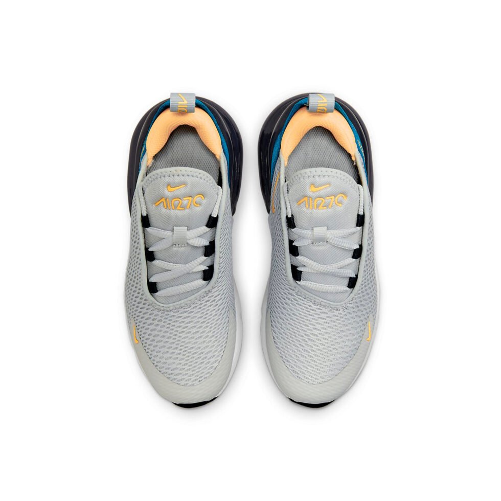 (PS) Nike Air Max 270 'Grey Fog Midnight Navy' AO2372-032 - Image 4
