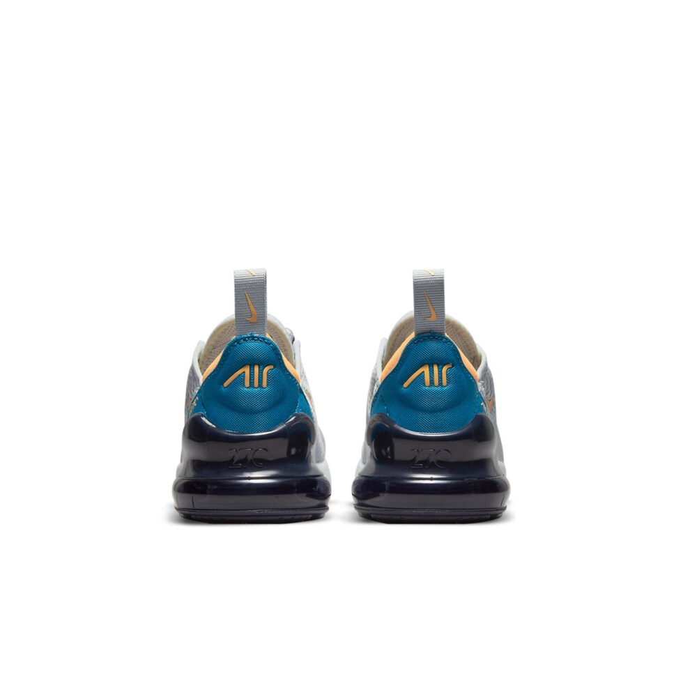 (PS) Nike Air Max 270 'Grey Fog Midnight Navy' AO2372-032 - Image 5