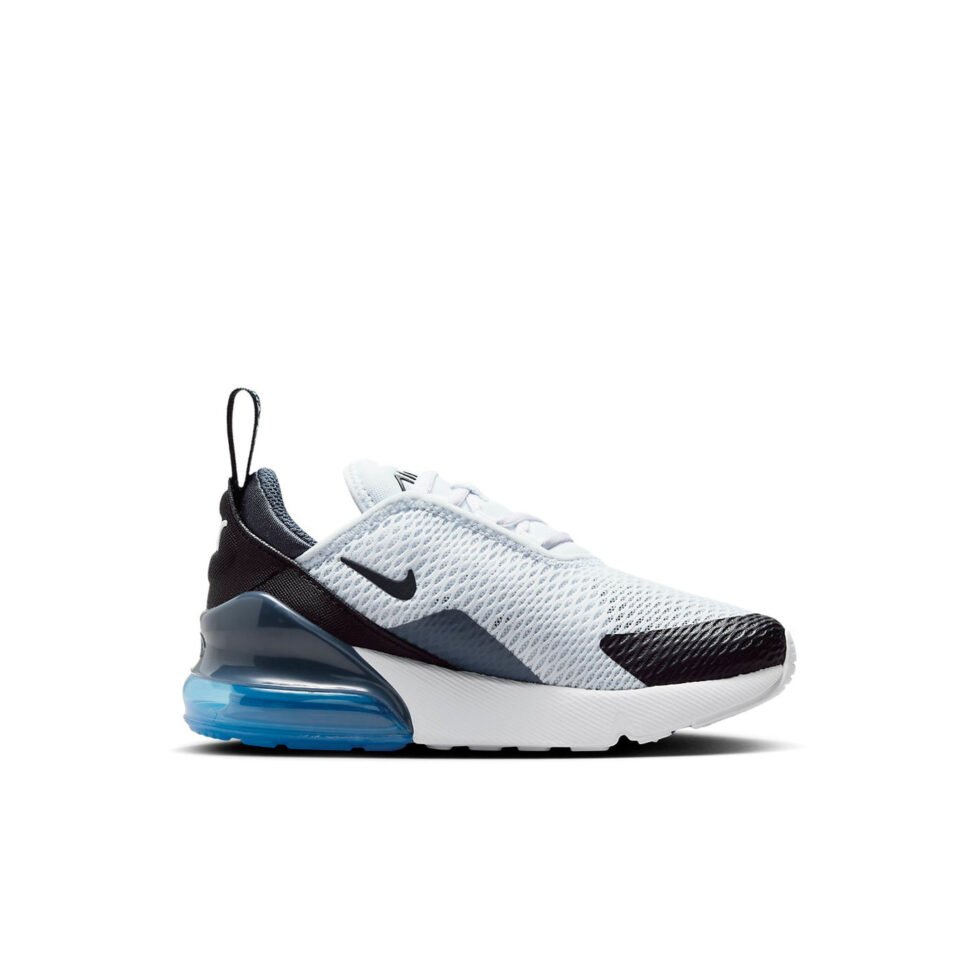 (PS) Nike Air Max 270 'Grey Thunder Blue' AO2372-033 - Image 2