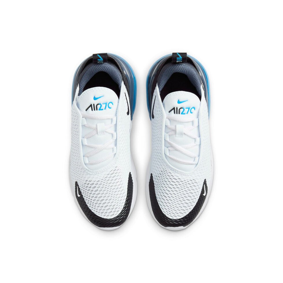 (PS) Nike Air Max 270 'Grey Thunder Blue' AO2372-033 - Image 4