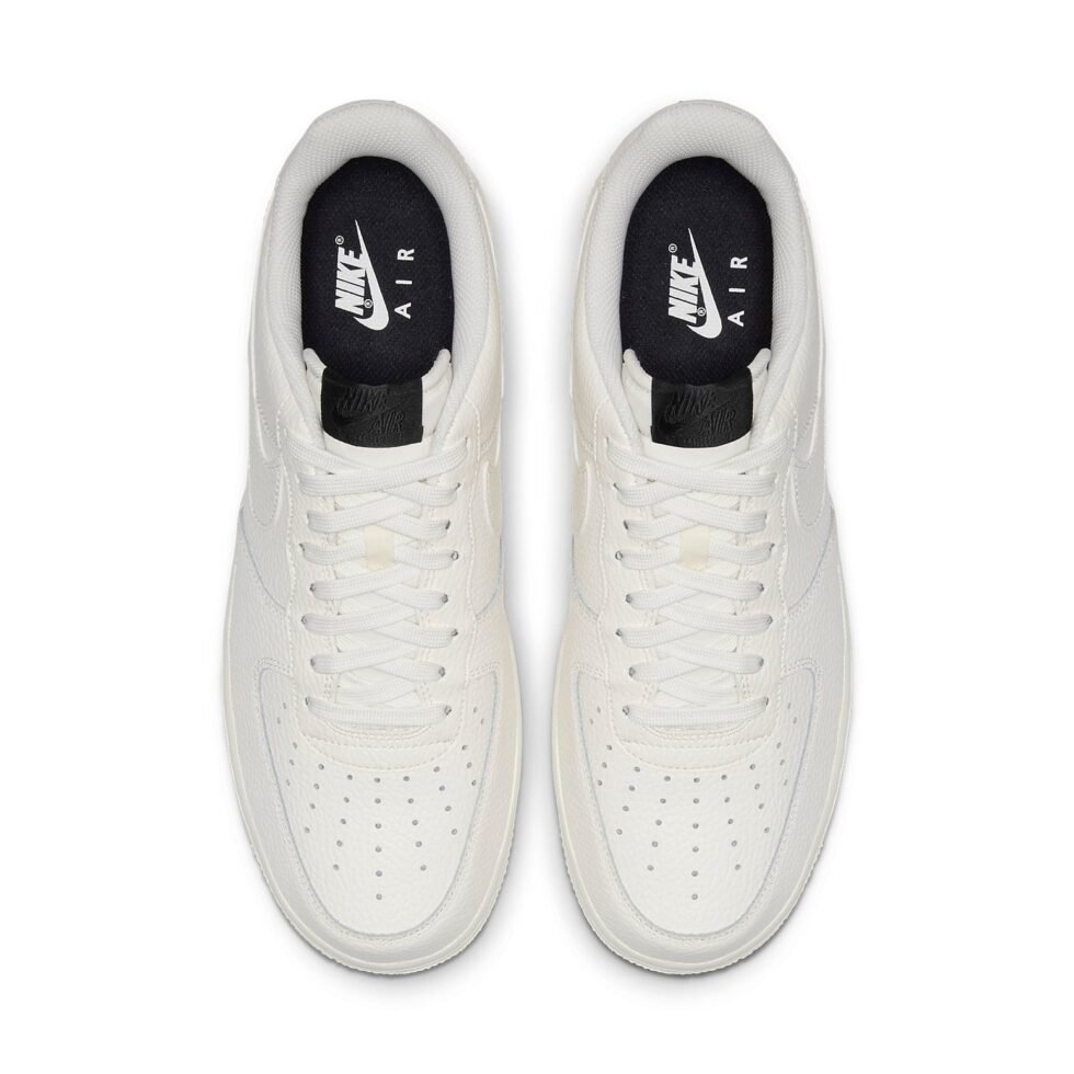Nike Air Force 1 Low '07 1 'Sail Black' AO2409-100 - Image 6