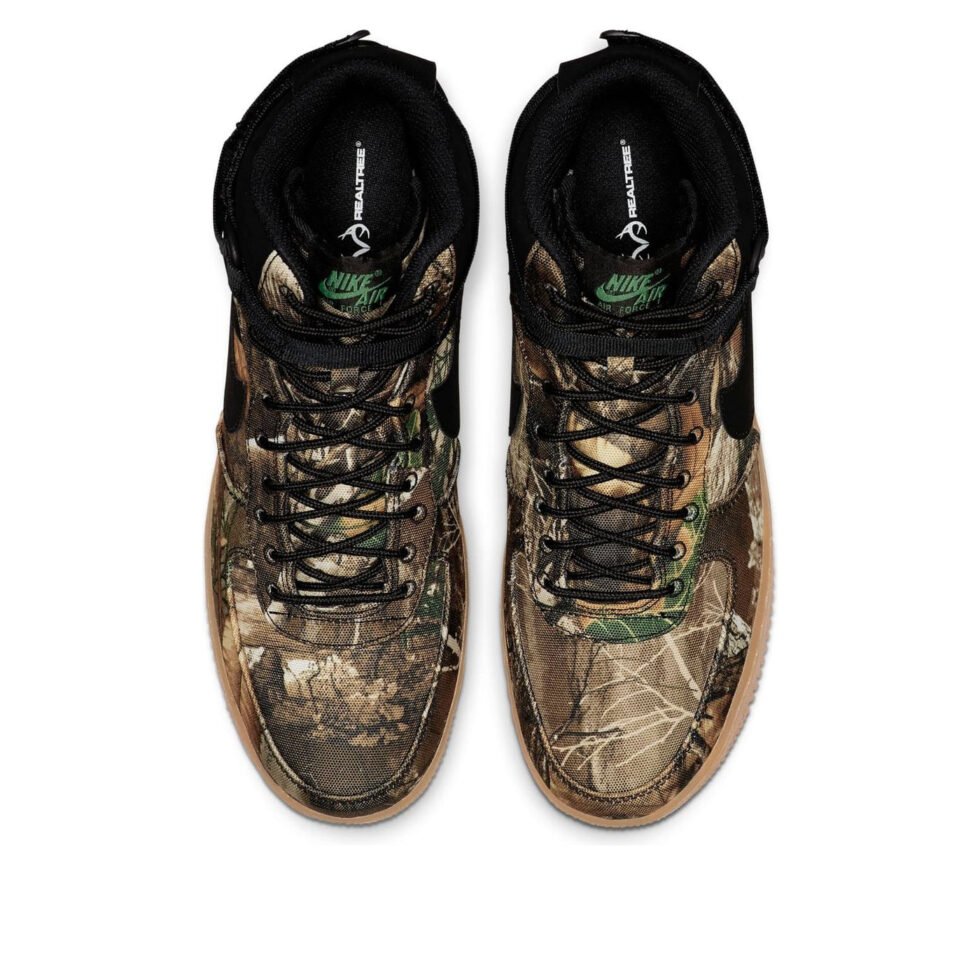 Nike x Realtree Air Force 1 High 'Brown Camo' AO2410-001 - Image 4