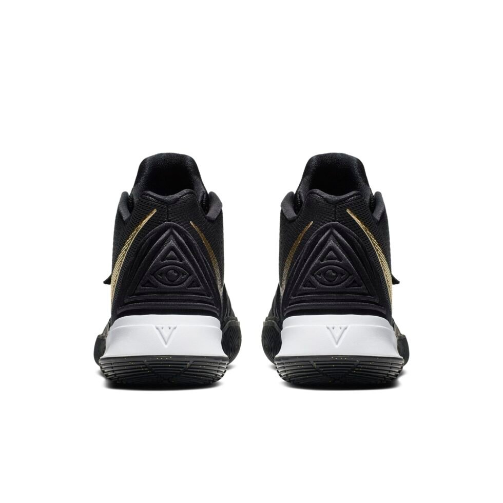 Nike Kyrie 5 'Black Metallic Gold' AO2918-007 - Image 5