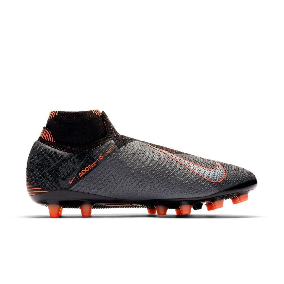 Nike Phantom Vision Elite 'Grey Black Orange' AO3261-080 - Image 6