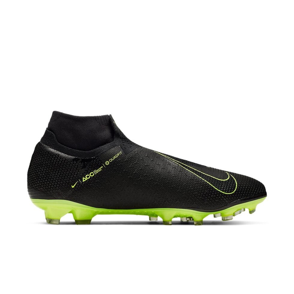 Nike Phantom Vision Elite DF FG 'Black Volt' AO3262-007 - Image 2