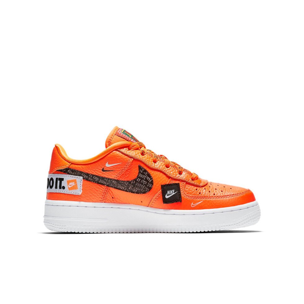 (GS) Nike Air Force 1 '07 Premium 'Just Do It' AO3977-800 - Image 6