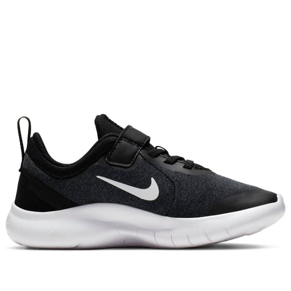 (PS) Nike Flex Experience RN 8 'Black White' AQ2247-001 - Image 2