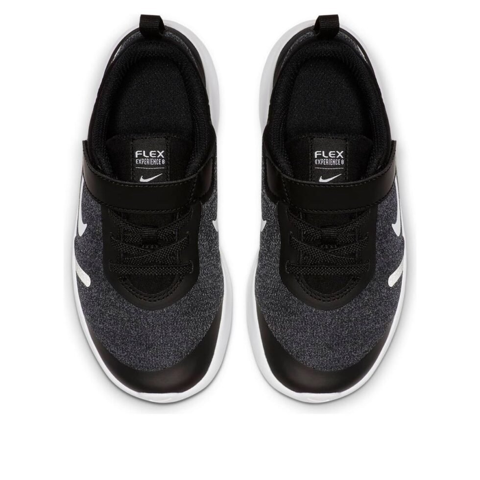 (PS) Nike Flex Experience RN 8 'Black White' AQ2247-001 - Image 3