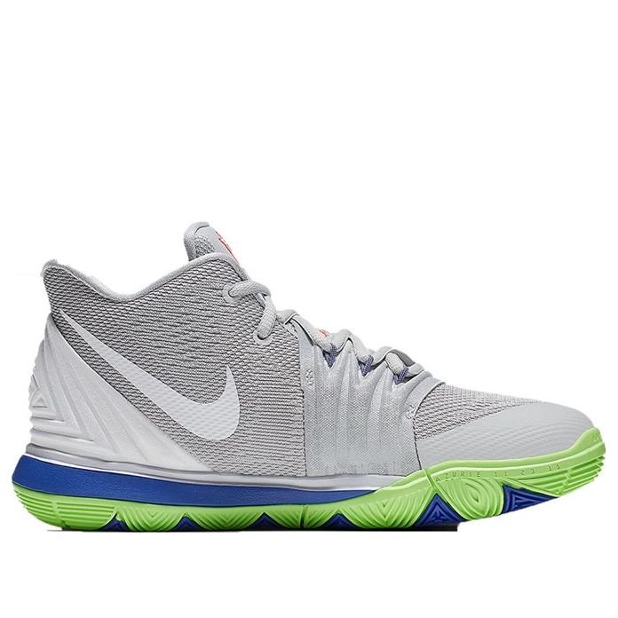 (GS) Nike Kyrie 5 'Wolf Grey Lime' AQ2456-099 - Image 2
