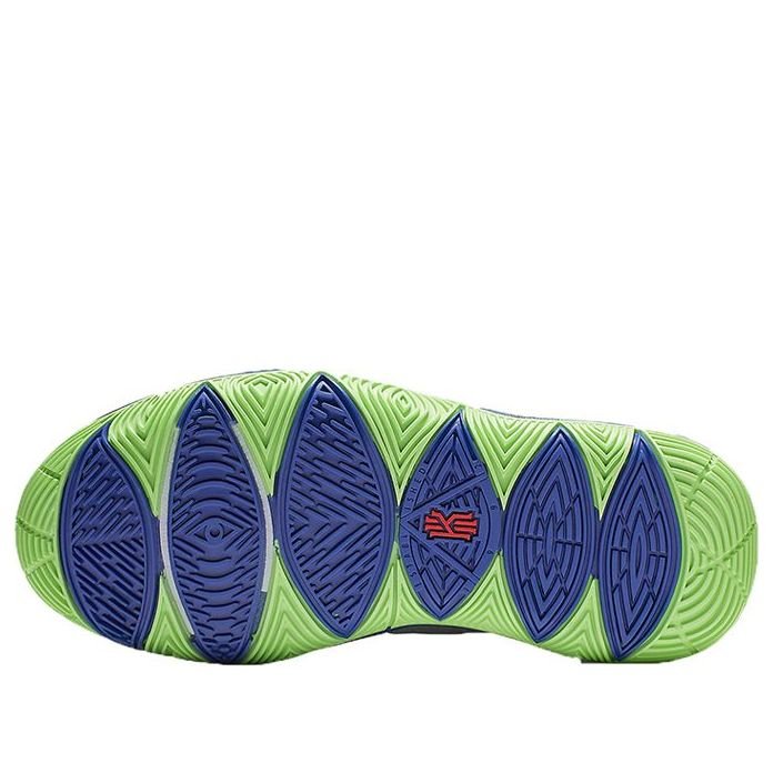(GS) Nike Kyrie 5 'Wolf Grey Lime' AQ2456-099 - Image 4