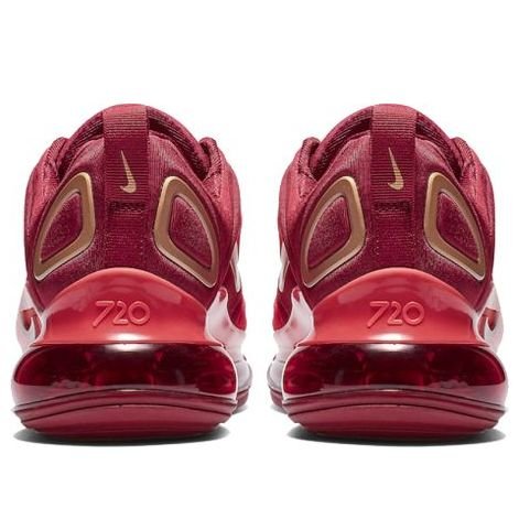 (GS) Nike Air Max 720 'Crimson Gold' AQ3195-600 - Image 4