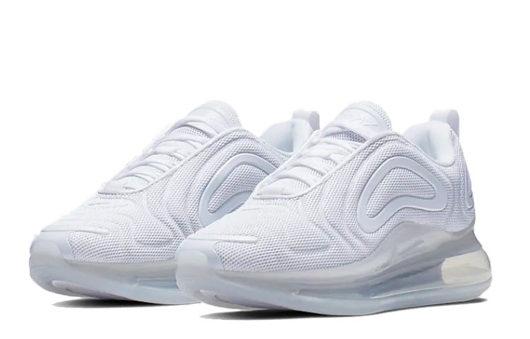 (GS) Nike Air Max 720 'Triple White' AQ3196-100 - Image 3