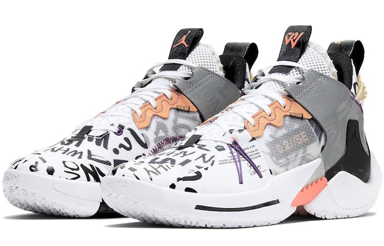 Air Jordan Why Not Zer0.2 SE 'Orange Pulse' AQ3562-101 - Image 3